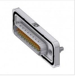Złącze męskie D-Sub Deltron Connectors HD-DWM44PY/2M86UN, rzędy: 3, styki: 44, 180 °, 1 szt.