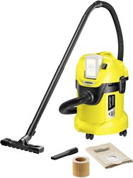 Odkurzacz do pracy na sucho i mokro Kärcher Home & Garden WD 3 Battery 1.629-910.0  17 l 1 szt.