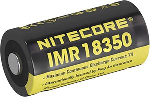 Akumulator specjalny NiteCore NI18350A, Li-Ion, 700 mAh, 3.7 V, 1 szt.