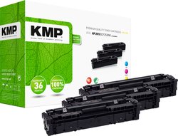 Zestaw tonerów KMP H-T215VX, cyjan / magenta / żółty KMP 2536,3030 Toner 1 zest.