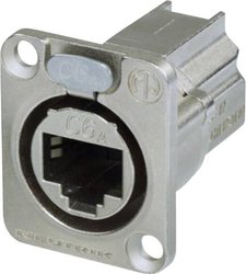 Neutrik NE8FDX-P6 NE8FDX-P6, RJ45, CAT 6a, 1 szt.