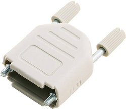 Obudowa złącza D-SUB encitech DPPK09-LG-K 6353-0101-01, tworzywo sztuczne, 180 °, 1 szt.