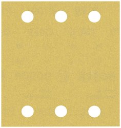 Papier ścierny EXPERT C470 z 6 otworami do szlifierki oscylacyjnej, 115 x 107 mm, G 180, 10 sztuk. Papier ścierny do szlifierki Bosch Accessories EXPERT C470 2608900894 115 mm 10 szt.