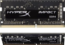 Kingston FURY Impact Pamięć robocza do laptopów - zestaw  DDR4 32 GB 2 x 16 GB Non-ECC 3200 MHz 260 pin SO-DIMM CL20 KF432S20IBK2/32