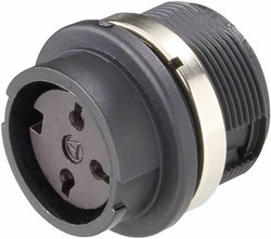 Złącze okrągłe Amphenol T 3327 000, Ilość styków: 4 DIN, 1 szt.
