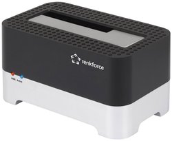 Stacja dokująca do dysków twardych Renkforce RF-DOCKING-01 USB 3.2 Gen 1 (USB 3.0) SATA 1 Port