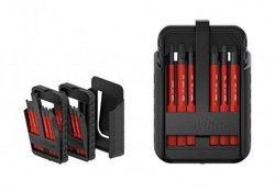 Wiha Bit Set slimBit electric TORX®, TORX PLUS® 12 szt. w pudełku slimBit (43161) Zestaw wymiennych kling Wiha  43161 VDE