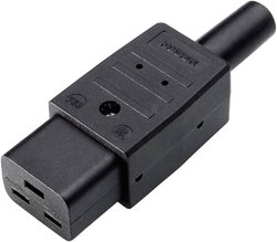 Złącze IEC żeńskie C19 Kaiser 763/sw/C, 250 V / 16 A
