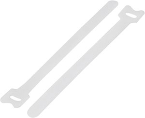 Opaska kablowa na rzepy TRU COMPONENTS TC-MGT-125WE203 1593234, (D x S) 125 mm x 12 mm, 1 szt.