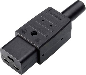 Złącze IEC żeńskie C19 Kaiser 763/sw/C, 250 V / 16 A