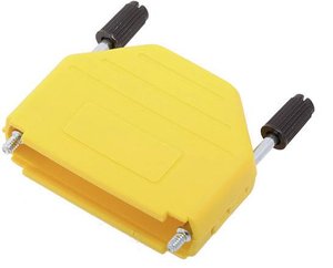Obudowa złącza D-SUB encitech DPPK25-Y-K 6353-0105-03, tworzywo sztuczne, 180 °, 1 szt.