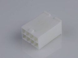 Obudowa złącza pin żeńskiego na kabel Molex MOL Power & Signal Sol. 39013089, piny: 8, 13 A, 1 szt.