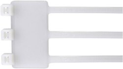 Opaska samozaciskowa z polem do opisania  IT50RT-PA66-NA-L1 HellermannTyton Zawartość: 1 szt.