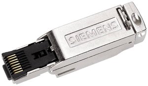 Wtyczka IE FC RJ45 180 4x2, złącze RJ45 z technologią łączenia FC, 1 szt. Złącze męskie RJ45 Siemens 6GK1901-1BB11-2AA0 6GK19011BB112AA0, 1 szt.