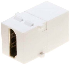 Przejściówka, adapter HDMI Lyndahl LKK0190WS LKK0190WS, [1x złącze żeńskie HDMI - 1x złącze żeńskie HDMI]