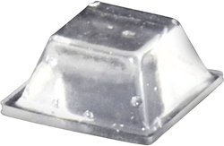 Bufor elastyczny samoprzylepny TOOLCRAFT PD2126C, kwadrat, 12,6 x 12,6 x 5,7 mm