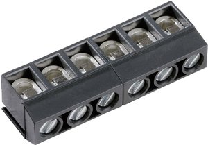 Zaciski śrubowe 1.50 mm² Ilość PIN 10 PTR 50500100171E Kolor producenta: szary 1 szt.