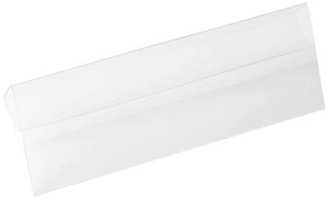 Etykietka DURABLE HARD COVER z zakładką 1/2 A5 pozioma, przezroczysta, 116119 Torba do znakowania   (S x W) 210 mm x 74 mm    10 szt.
