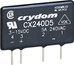 Przekaźnik SSR Crydom TC-GSR-1-25DD 5 A 530 V/AC Przełączanie w punkcie zero 1 szt.