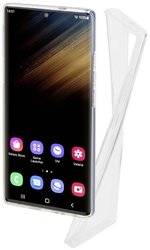 Hama Crystal Clear Futerał backcase Samsung Galaxy S22 Ultra przeźroczysty Ładowarka indukcyjna