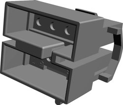 Obudowa złącza pin męskiego na kabel TE Connectivity 1-480284-0 1-480284-0, wire-to-wire, piny: 8, 1 szt.