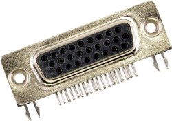 Złącze męskie D-Sub Molex MOL Power & Signal Sol. 1731130134, rzędy: 3, styki: 26, 1 szt.