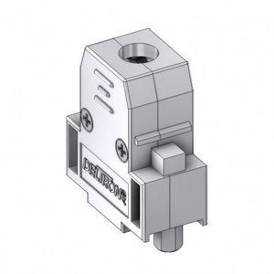 Obudowa złącza D-SUB Deltron Connectors CTLM09RUN4, tworzywo sztuczne, metalizowane, 180 °, 1 szt.
