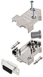 Zestaw listew żeńskich D-Sub TRU COMPONENTS TCD45NT09MDMSK 7709888, rzędy: 2, styki: 9, 45 °, 1 szt.