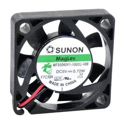 Wentylator osiowy Sunon MF30060V21000UA99, 5 V/DC, 6.28 m³/h, (D x S x W) 30 x 30 x 6 mm