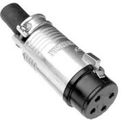 Złącze męskie XLR Amphenol EP-4-11P, złącze, proste, 1 szt.