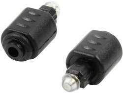 LogiLink CA1016  Toslink Audio Przejściówka, adapter  czarny