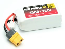 Pakiet akumulatorów (LiPo) 11.1 V 1500 mAh  Red Power Softcase XT60