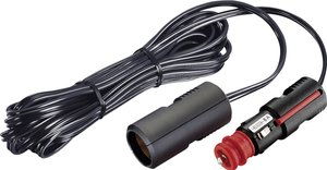 Przedłużacz gniazda zapalniczki ProCar 67824111, Obciążalność prądu maks.: 8 A, 12 lub 24 V/DC