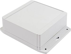Obudowa uniwersalna Hammond Electronics 1555R2F42GY, (D x S x W) 160 x 160 x 38 mm, poliwęglan, 1 szt.