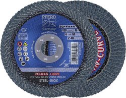 Tarcza lamelkowa PFERD Z Sgp Curve Steelox 67689072 Średnica 150 mm 10 szt.