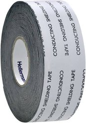 Taśma klejąca HellermannTyton  711-10001 HTAPE-SHIELD310-EPR-BK (D x S) 9.1 mm x 38 mm 9.1 mm 1 szt.