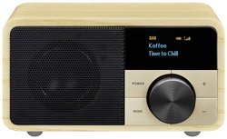 Radio Sangean Genuine Mini DDR-7 DAB+, UKW  drewno
