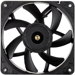 Noctua NF-A12x15 PWM chromax.black.swap Wentylator do obudowy PC czarny (S x W x G) 120 x 120 x 15 mm