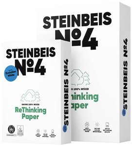 STEINBEIS No. 4 99900644   Uniwersalny papier do drukarek, papier do kopiowania DIN A4 80 g/m² 500 ark. biały