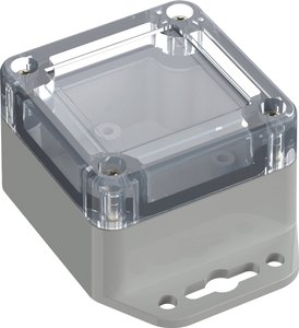 Obudowa kołnierza TRU COMPONENTS TC-10860400, (D x S x W) 60 x 60 x 40.10 mm, poliwęglan, 1 szt.