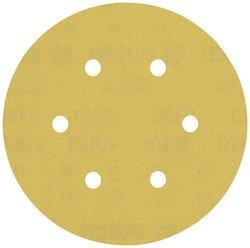 Papier ścierny EXPERT C470 z 6 otworami do szlifierek mimośrodowych, 150 mm, G 320, 5 części. Papier ścierny ekscentryczny Bosch Accessories EXPERT C470 2608900820  5 szt.
