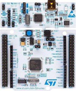 Nucleo-64 development board with STM32F401RET6 MCU, supports Arduino and ST morpho connectivity STMicroelectronics NUCLEO-F401RE Płytka rozwojowa NUCLEO-F401RE  STM32 F4 Series