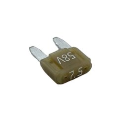 Bezpiecznik nożowy Mini Hansor ASP-M07, 58 V, 7.5 A, 1 szt.