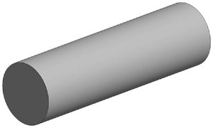 Sztaba evergreen 210, polistyren, (Ø x D) 0.75 mm x 350 mm