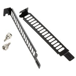 Zestaw 2 wsporników gniazda PCI Akasa - czarny Zaślepka do komputerów Akasa AK-MX302