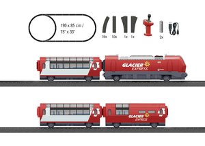 Lokomotywa diesel Märklin World 29348 Zestaw startowy H0 Glacier Express