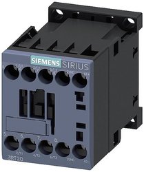 Stycznik, AC-3, 9 A/4 kW/400V, 3-biegunowy, DC 24V, 1NC, połączenie śrubowe Stycznik Siemens 3RT2016-1BB42 3RT20161BB42, 3 styki, 24 V/DC, 9 A, 1 szt.