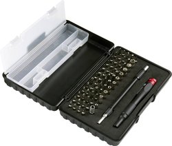 Bity TOOLCRAFT TO-6435054 1 szt. krzyżakowy Phillips, płaski, profil T, wewnętrzny czworokąt (Robertson), Pentalobe, Tri-Wing, Wewnętrzny wielowypustowy z czopem, Gamebit, napinacz