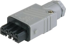 Złącze żeńskie Hirschmann STAK 4 932 533-106, 4 + PE, 10 A