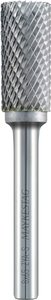 Frez 6 mm, kształt A, cylinder (ZYA-S) bez zazębienia czołowego Frez Alpen 778606106100, 6 mm x 50 mm , 1 szt.